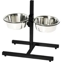Nobby Diner Bar Base Stand Adjustable Height Black 2 x 2,75L