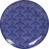 Tokyo Design Studio - Nippon Blue Lautanen 16 cm Dots