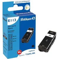 Pelikan E113, Korkea (XL) värintuotto, Musta, 10 ml, 1 kpl, 6600 sivua (1071170919)