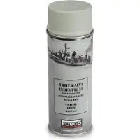 101 Inc Fosco Army Paint Spray 400ml (Color: Grey RAL 7038)