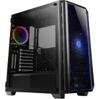 Antec NX1000, Midi Tower, PC, Musta, ATX, ITX, mikro ATX, Muovi, SPCC, Karkaistu lasi, Sininen, Vihreä, Punainen (0-761345-81000-5)
