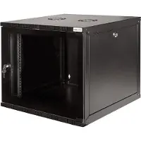 Logilink W12A54B, Seinään asennettava laitekehikko, 50 kg, 19 kg, Musta