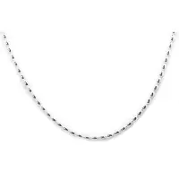 None Hopeinen oliivikaulaketju 2.3mm OLIIVI230/42