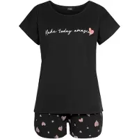 Vivance Pyjama 'Dreams' musta