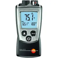Testo 810 infrapuna- ja ympäristölämpömittari