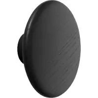 Muuto Dots Wood ripustin, musta