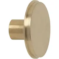 Ferm Living Hook koukku messinki Large Ø4,8cm
