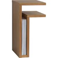 Maze F-shelf seinähylly, oikea, tammi
