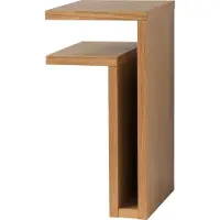 Maze F-shelf seinähylly, vasen, tammi
