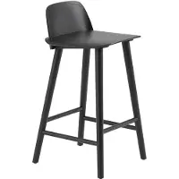 Muuto Nerd baarituoli, 65 cm, musta