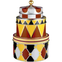 Alessi Circus peltipurkki, 3 kpl