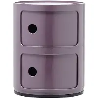 Kartell Componibili säilytyskaluste, 2-osainen, violetti