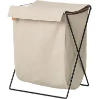 Ferm Living Herman pyykkikori, musta