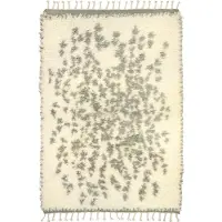 FINARTE Suovilla matto, 140 x 200 cm, harmaa