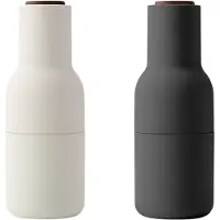 Menu Bottle Grinder maustemyllyt 2 kpl, ash - carbon - pähkinä