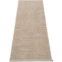 Pappelina Effi matto 70 x 200 cm, warm grey - brown - vanilla