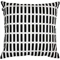 Artek Siena tyynynpäällinen, 50 x 50 cm, musta - valkoinen
