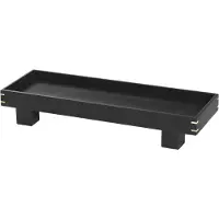 Ferm Living Bon puutarjotin, XS, mustapetsattu tammi