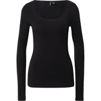 Vero Moda Vmmaxi My Ls Soft Uneck Noos - Black - XS