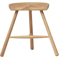 Form & Refine Shoemaker Chair No. 49 jakkara, valkoöljytty tammi