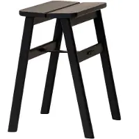 Form & Refine Angle Taburet - Black - ONE SIZE