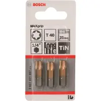 Bosch TORX T40 UZGALIS 3 GAB. 25mm 2607001697