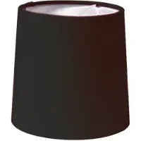 By Rydens , Solid lampunvarjostin 15cm musta