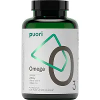Puori O3 Omega-3, 2000mg (1250 EPA & 500 DHA) 120 kpl