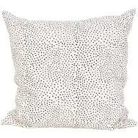A world of craft - Fleck Tyynynpäällinen 50x50 cm Musta/Offwhite