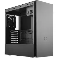 Cooler Master Silencio S600, Midi Tower, PC, Musta, ATX, mikro ATX, Mini-ITX, Muovi, Terästä, Pelaaminen (MCS-S600-KN5N-S00)