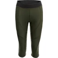 Agu Capri Essential naisten 3/4 pyöräilyhousut Vihreä
