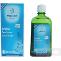 Weleda Herbal Fresh Deo Spray Salbei Nachfüllflasche Suihkutettava deodorantti 200 ml