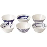 Royal Doulton Pacific kulho sininen, 6 osaa 16 cm