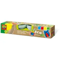 SES Creative Muovailuvaha - ECO - 4x90 g - 4 Värit - - OneSize - Muovailuvahat