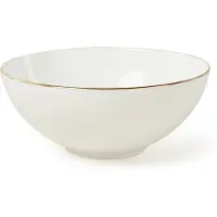 Villeroy & Boch Anmut Gold -kulho, Ø 13 cm Valkoinen