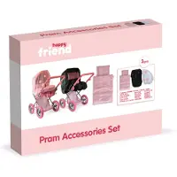 Happy Friend - Pram Accessories Set (504391)