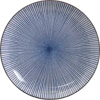 Tokyo Design Studio - Sendan Blue Lautanen 21,5 cm