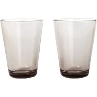 Iittala Kartio juomalasi 40 cl, 2 kpl, pellava