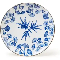 Tokyo Design Studio Flora Japonica Lautanen 25,7 Cm Maple - Ruokalautaset Posliini Sininen - 16721