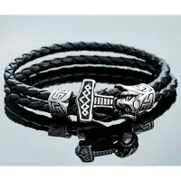 Northern Viking Jewelry Thor's Hammer rannekoru
