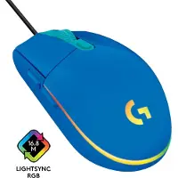 Logitech G203 Lightsync Pelihiiri - Sininen