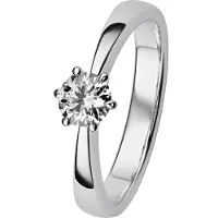 Kohinoor 934-238V-30B3 Timanttisormus valkokulta Gloria 17