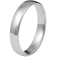 Kohinoor 903-520v 4mm kihlasormus, tynnyri 14k valkokulta 15