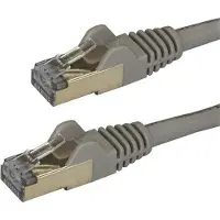 StarTech.com Cat6a Ethernet Snagless Stp 2 M Harmaa