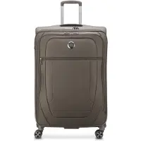 Delsey Helium Dlx 4-pyöräinen vetolaukku 77.5 cm Laajennettava Ruskea