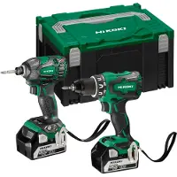 HiKOKI Työkalusarja Hikoki KC18DBDLWDZ (DS18DBSL + WH18DBSL); 18 V; 2x5,0 Ah akku