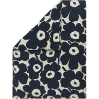 Marimekko Unikko-pussilakana pellavalla