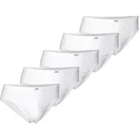 JBS 5-Pack Mini Slip Gots. - White - XXL