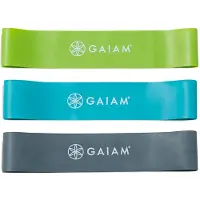 Gaiam Restore Mini Band Kit 3-Pack - Multi/patterned - ONE SIZE