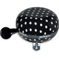 Basil Basilika Polka Dot Musta/valkoinen